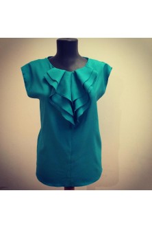 Bluza cu multe volane